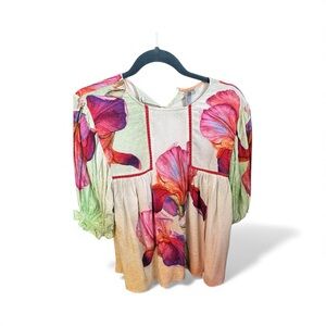 Elegant Floral Women's Blouse